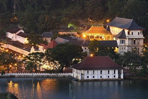 Category Buddhism Prints: Buddhist shrine of Sri Dalada Maligawa