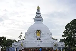 Buddhist site, Vishwa Shanti (World Peace) stupa