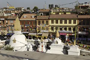 Buddhist stupa of Bodhnath (Boudha)