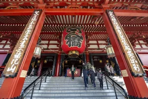 Buddhist temple complex, main hall