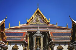 Buddhist Temple inside the Grand Palace complex in Bangkok