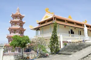 Buddhist temple in Phan Thiet, Southern Vietnam