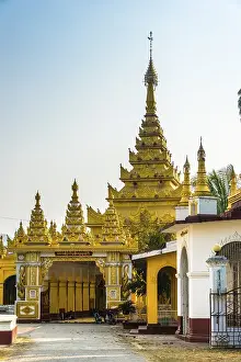 Category Buddhism Prints: Buddhist Temple, Wat, Hsipaw, Shan State