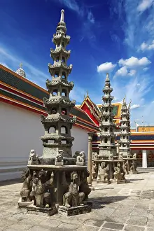 Buddhist temple Wat Pho. Bangkok, Thailand, Asia