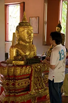 The Buddhist temple of Wat Phra Thong