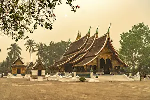 The Buddhist temple Wat Xieng Thong in Luang Prabang