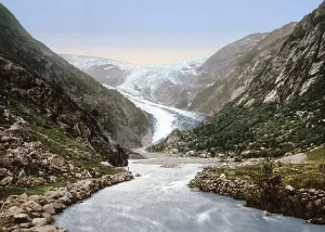 Buerbrae, Buarbreen, Glacier, Odde