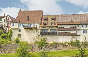 Building on the city wall, Oberstadt