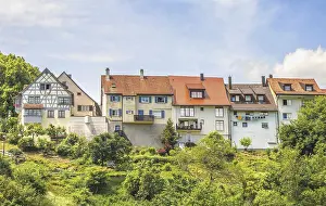 Building on the city wall, Oberstadt