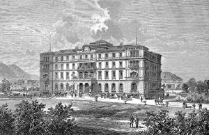 Building of the Hotel Europa in Salzburg