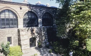 Building outside the Museum of Turkish and Islamic Art, Istanbul, Turkey, 1997, Asia