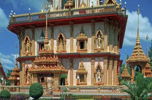 Building, Wat Chalong monastery