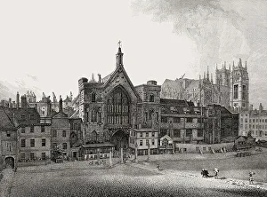 Buildings on the south side of New Palace Yard