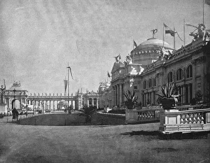 Buildings at the territory of the World Exposition 1893