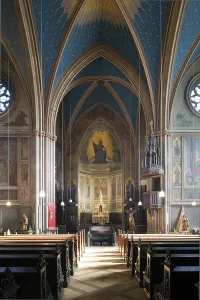 Built by Ernst Zwirner, view to the altar