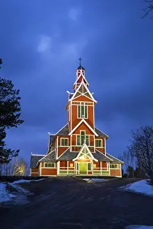 Buksnes church of Gravdal, Vestvagoy