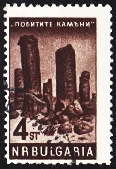 Framed Print : BULGARIA - CIRCA 1960s: stamp printed in Bulgaria