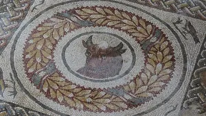 Bull's Head, Roman Mosaics