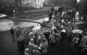 The Bundeswehr weapons show, here in Dortmund-Luettgendortmund in 1966
