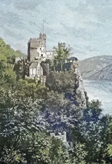 Burg Rheinstein, also called Burg Voitsberg or Vaitzburg