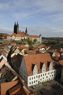 Burgberg, Meissen, old town, Saxony