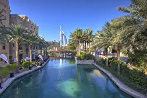 Framed Print : Burj Al Arab hotel in Jumeirah