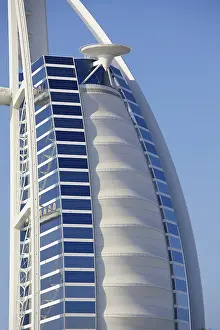 Framed Print : Detail of the Burj Al Arab hotel at Jumeirah beach Framed Print : Detail of the Burj Al Arab hotel at Jumeirah beach