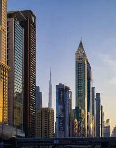 Burj Khalifa, Gevora Hotel, skyscrapers