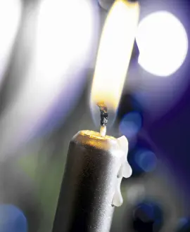 Burning candle
