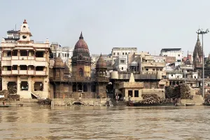 Burning Ghat, Ganga Ghat at Varanasi