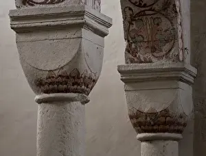 Bursfelde/Weser monastery church nave capitals d south arcade row near