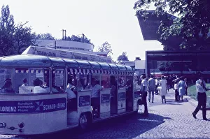 Bus, Economy, Traffic, Traffic Exhibition Munich 1965
