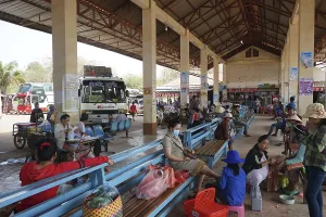 Bus Station, Pakxe, Pakse, Champasak Province