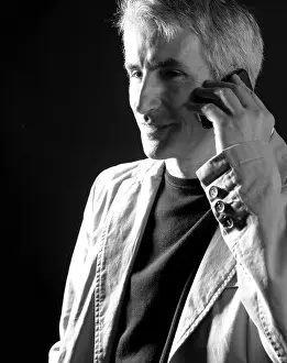 Businessman portrait calling phone