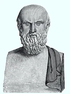 Bust of Aeschylus, 525 B. C. 456 B