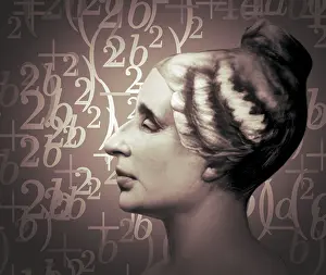 Bust of Marie-Sophie Germain, 1776 -1831