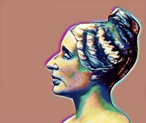 Bust of Marie-Sophie Germain, 1776 -1831