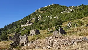 Framed Print : Byzantine castle from the 13th century AD