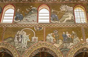 Byzantine mosaics, God creates life