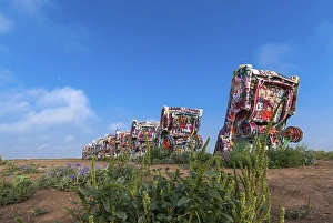 Cadillac Ranch, car, automobile