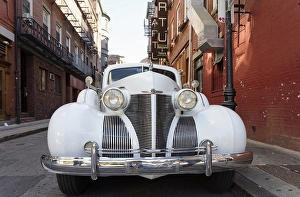 Cadillac vintage car, Freedom Trail