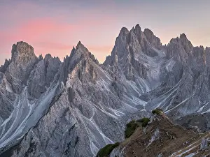 Cadini di Misurina, sunset, mountains