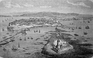 Cadiz in Andalusia, Spain, in 1880