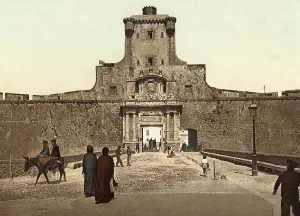 Cadiz. Puerta de Tierra, Spain, c