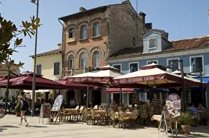 Cafe and restaurant in the historic town of Porec