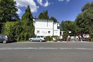 Cafe Stellwerk Corvey, historic signal box