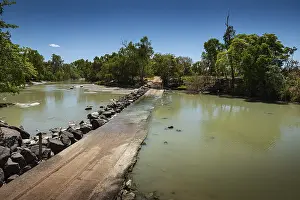 The Cahill Crossing ford through the East Alligator River