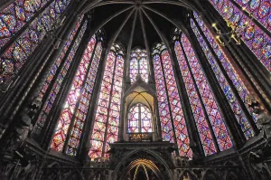 Cainte-Chapelle, High Gothic, Interior view of the upper chapel
