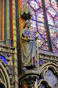Cainte-Chapelle, High Gothic, Interior view of the upper chapel
