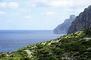Cala Boquer bay, landscape at the Cap de Formentor peninsula
